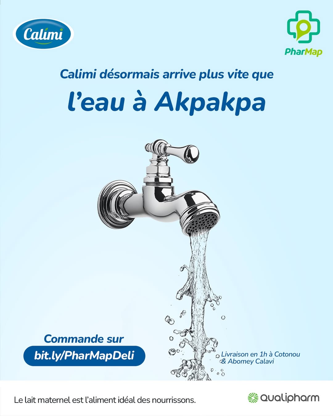 PharMap Deli te livre Calimi en 1H  : campagne Calimi