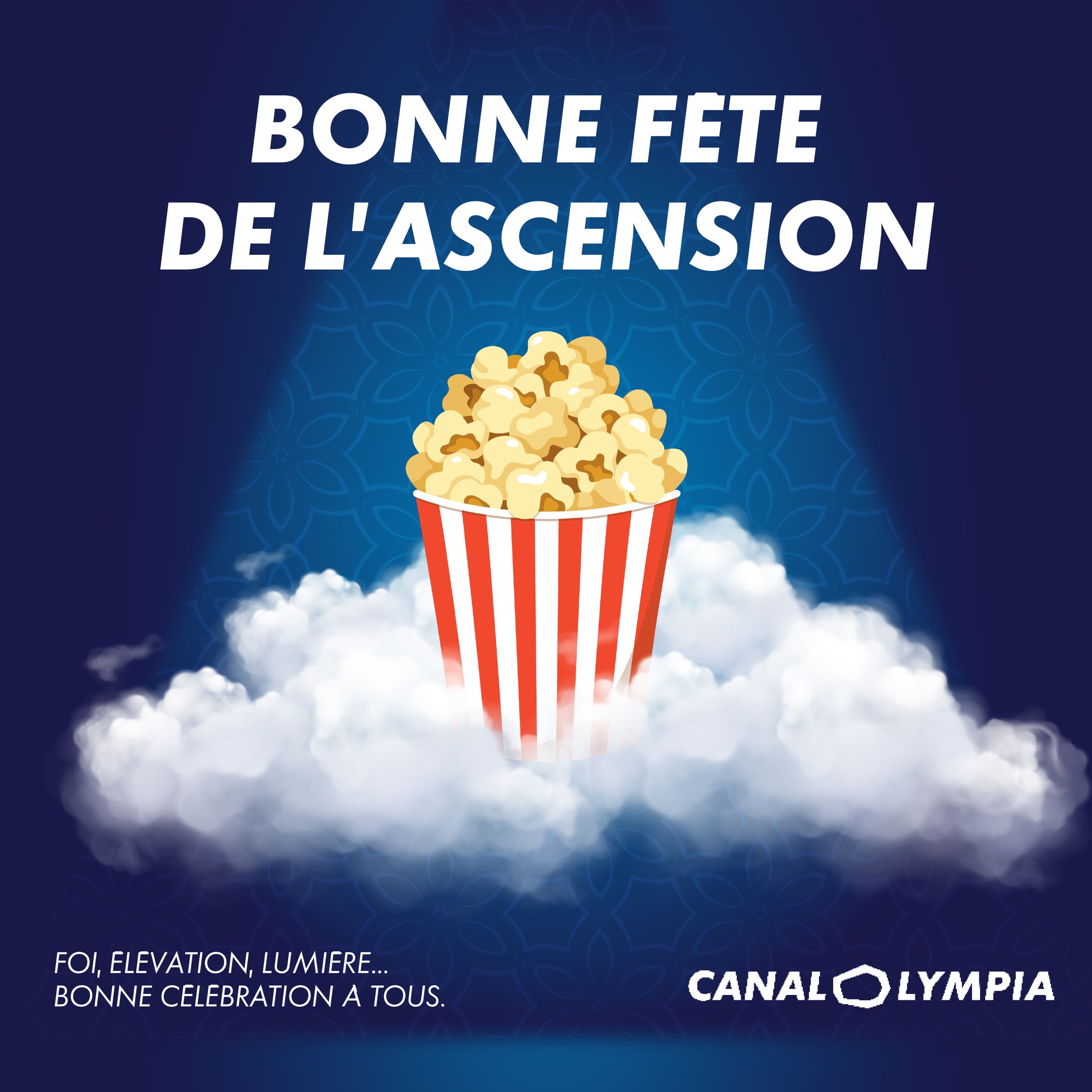 Fête de l'Ascension : campagne CanalOlympia