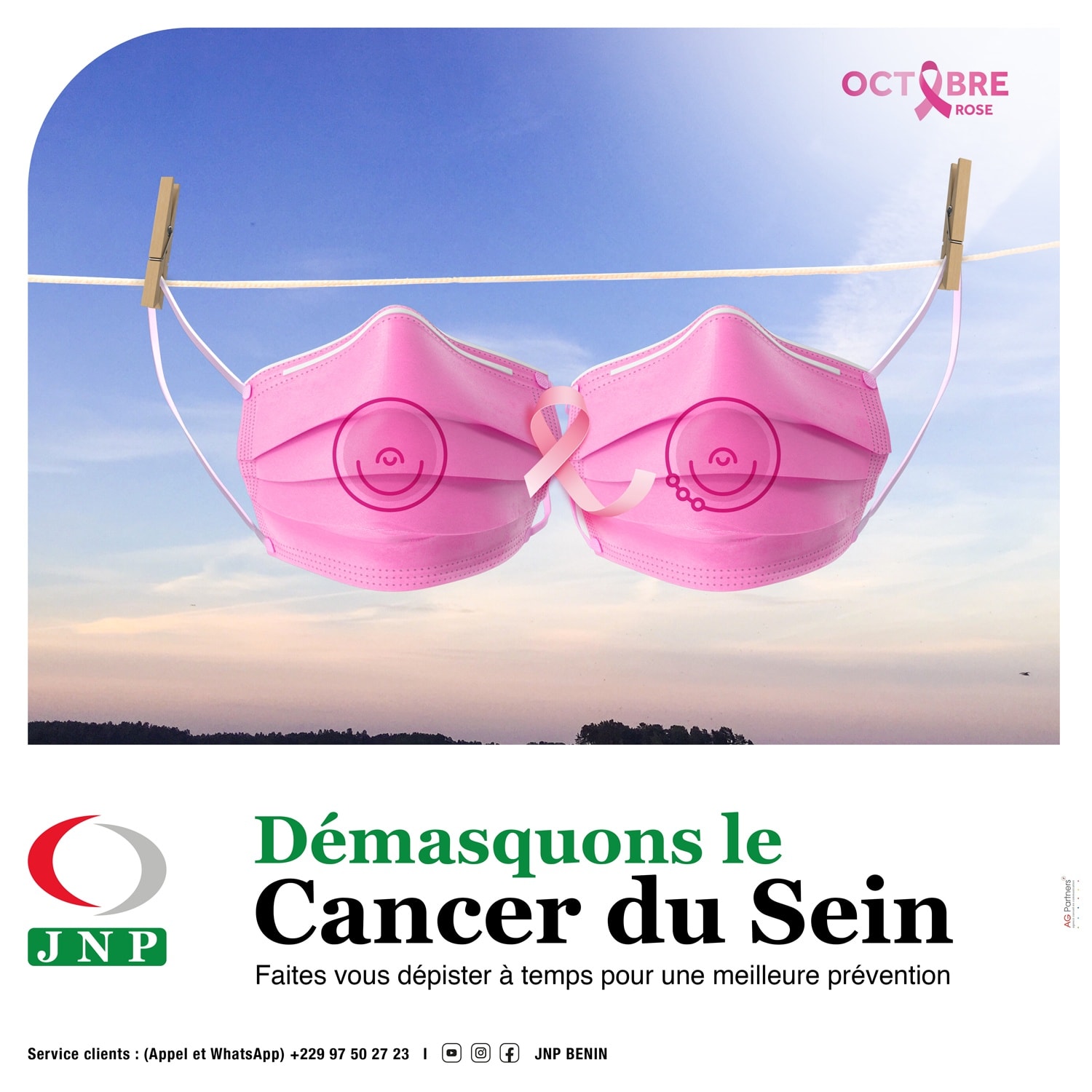 OCTOBRE ROSE : campagne JNP BENIN