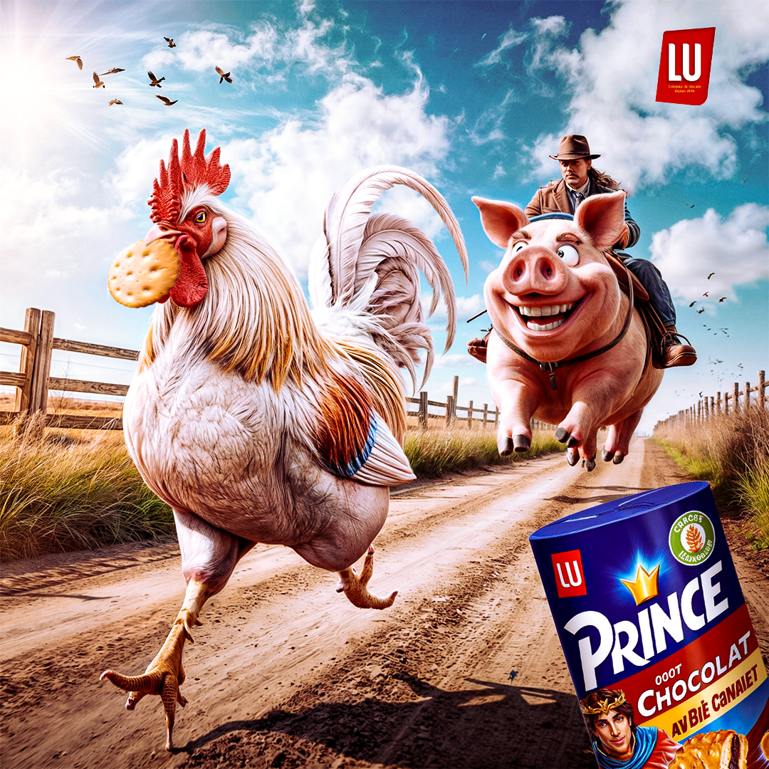 Vol de biscuit : campagne LU