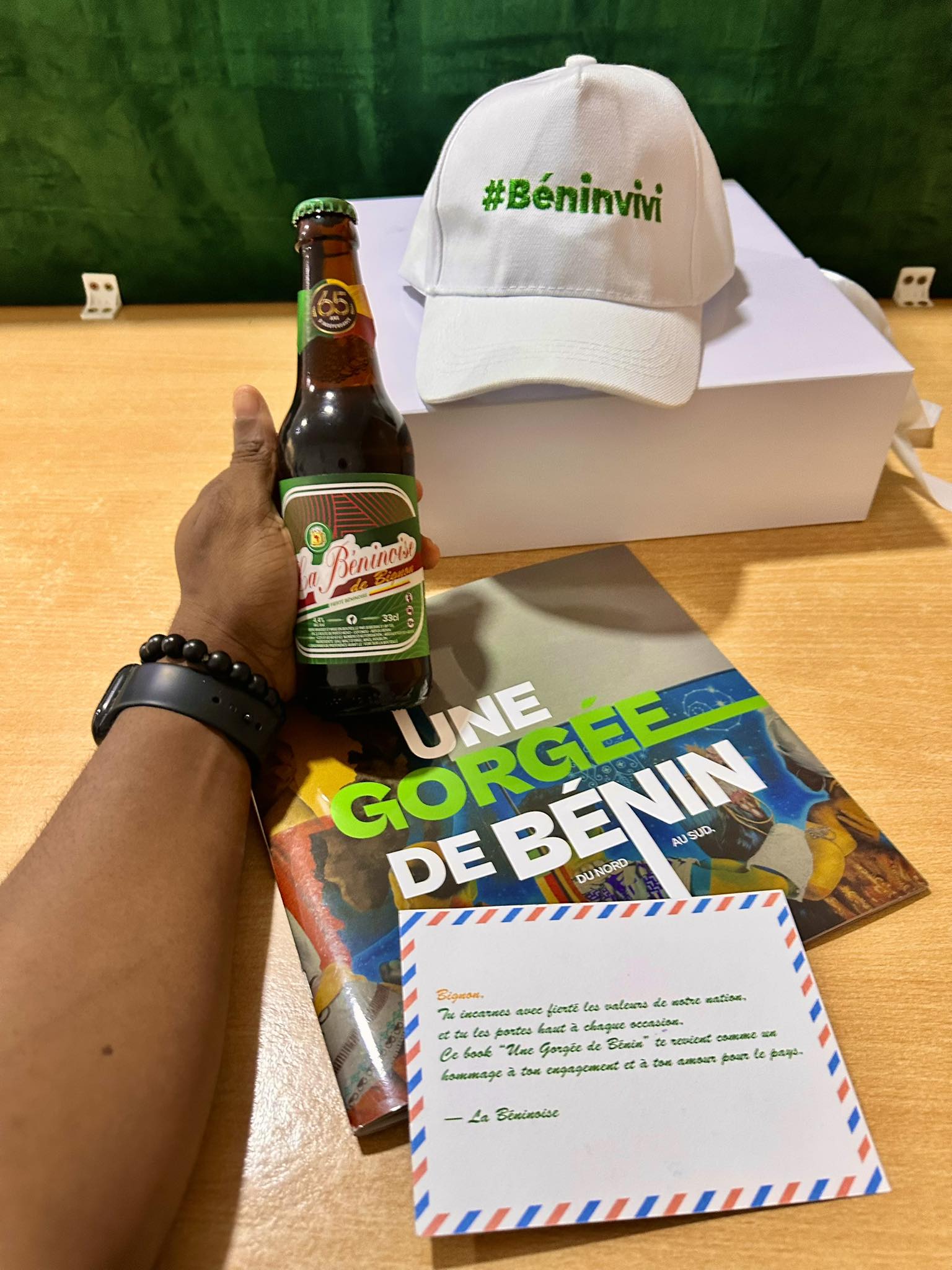 Une gorgée de Bénin : campagne La Béninoise