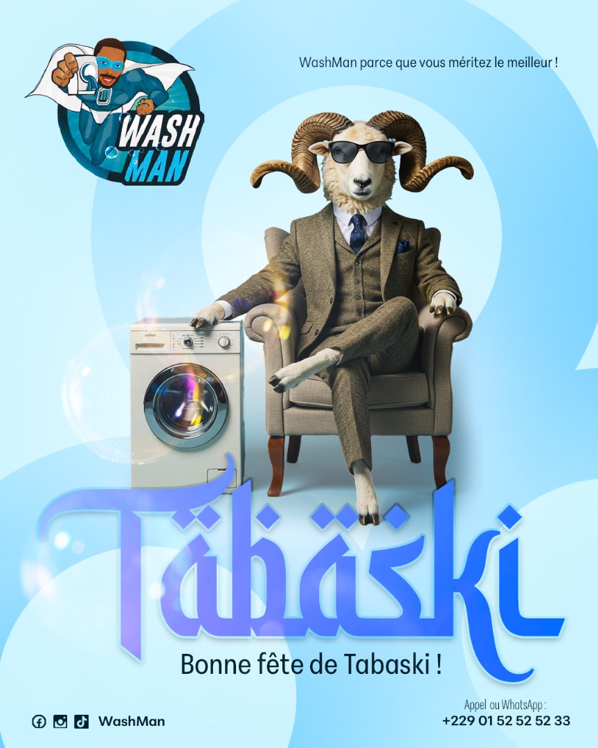 Tabaski 2025 : campagne WashMan Linge Care