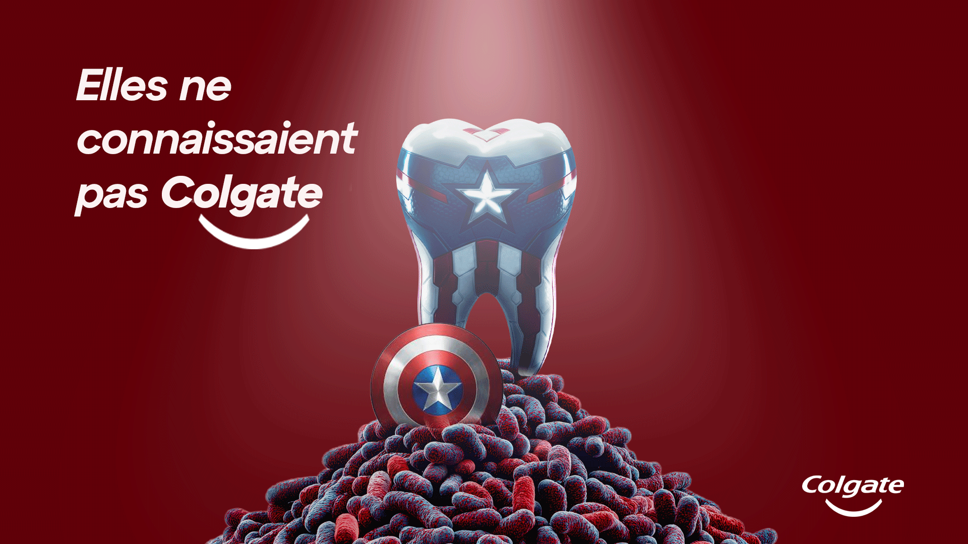 Colgate Super Heroes : campagne Colgate