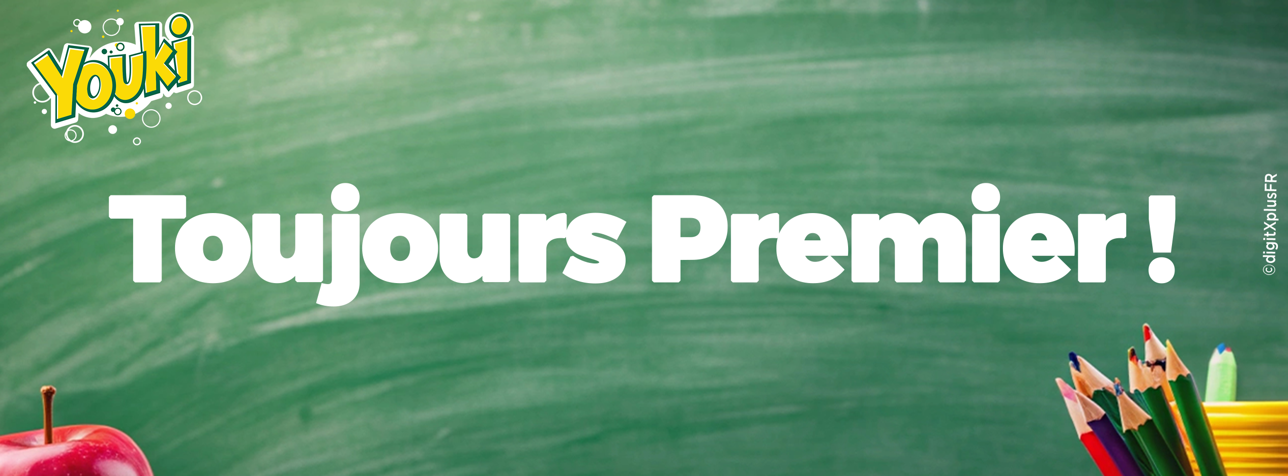 Toujours premier ! / Back to school : campagne Youki-SOBEBRA