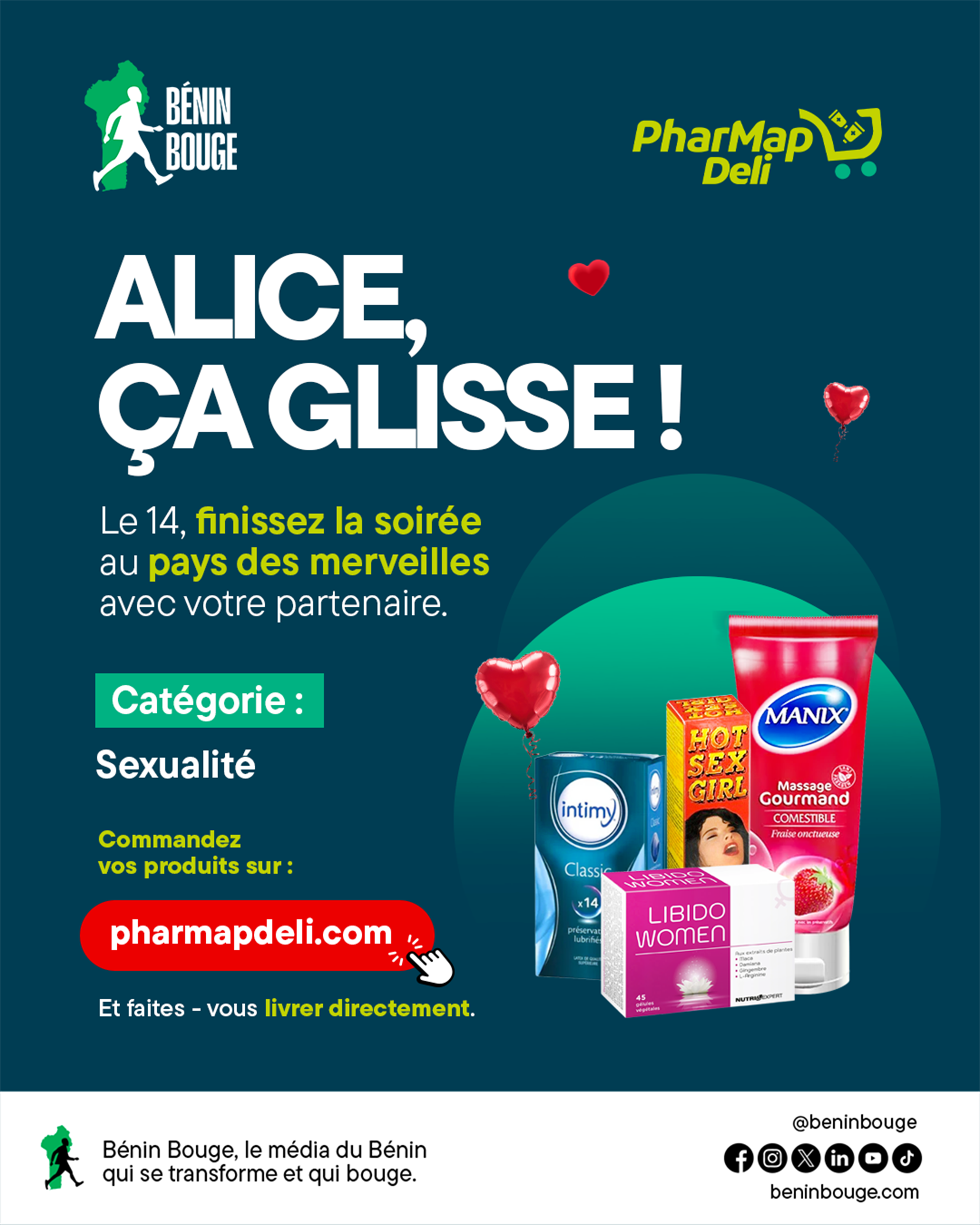 PHARMAP X BÉNIN BOUGE : campagne Get Pharmap