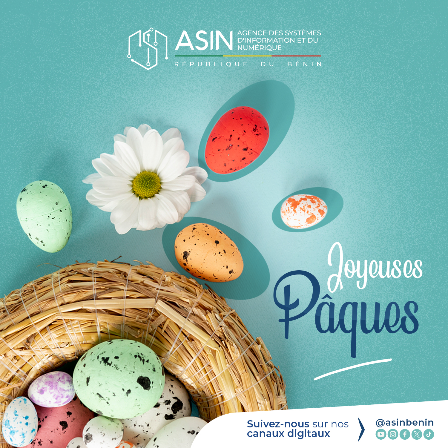 Joyeuse Pâques : campagne ASIN-Bénin