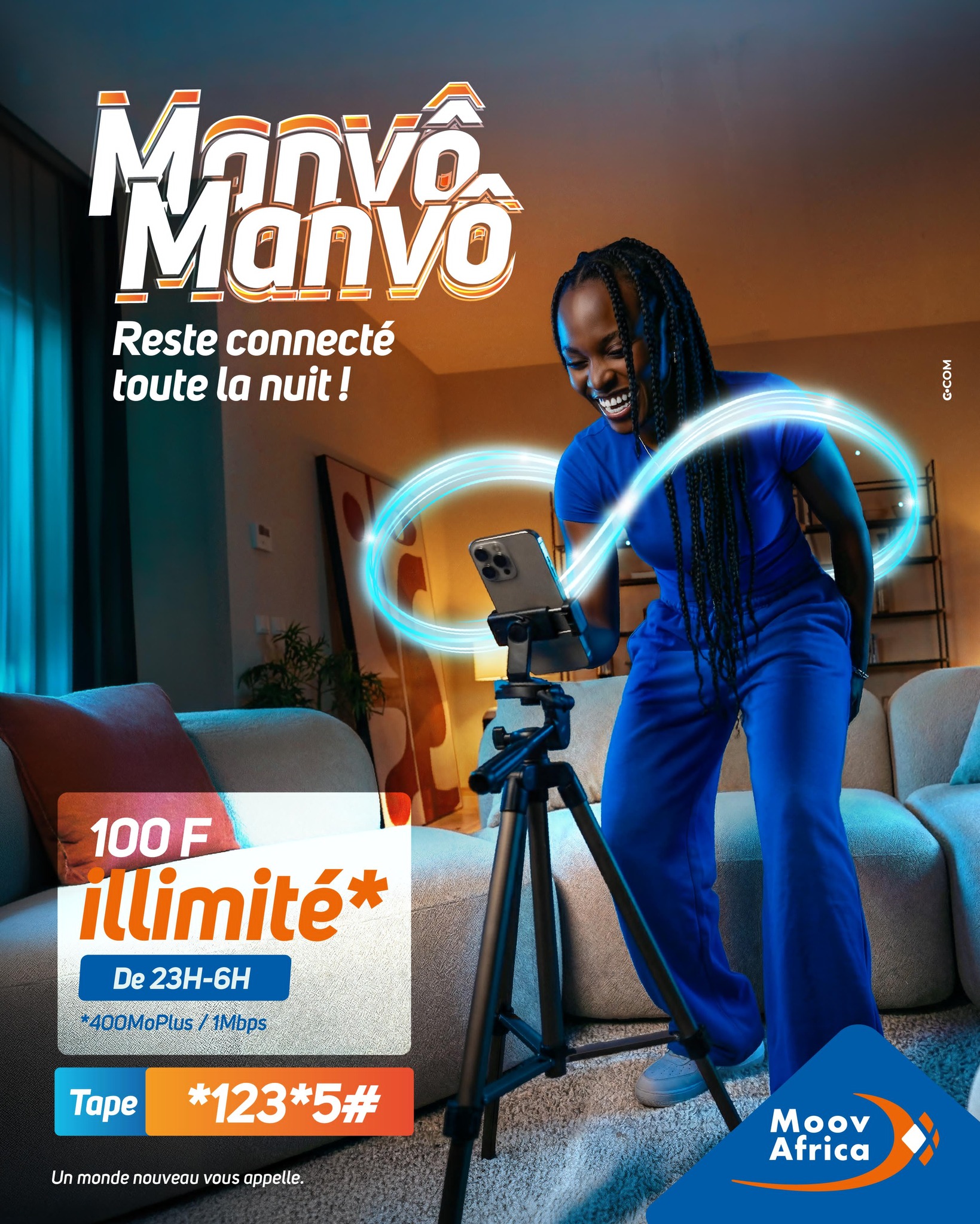 Manvo Manvo : campagne Moov Africa Bénin (Agence : GCom Bénin)