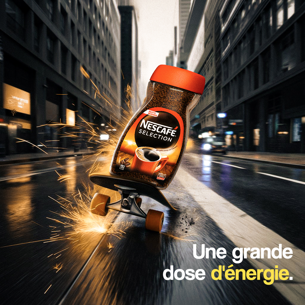 Nescafé - IA Ads : campagne Nescafé