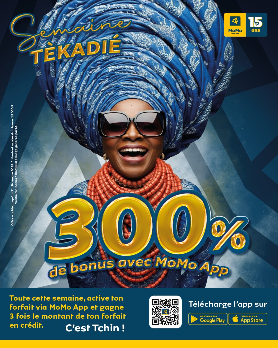 300% : campagne MTN MoMo Benin