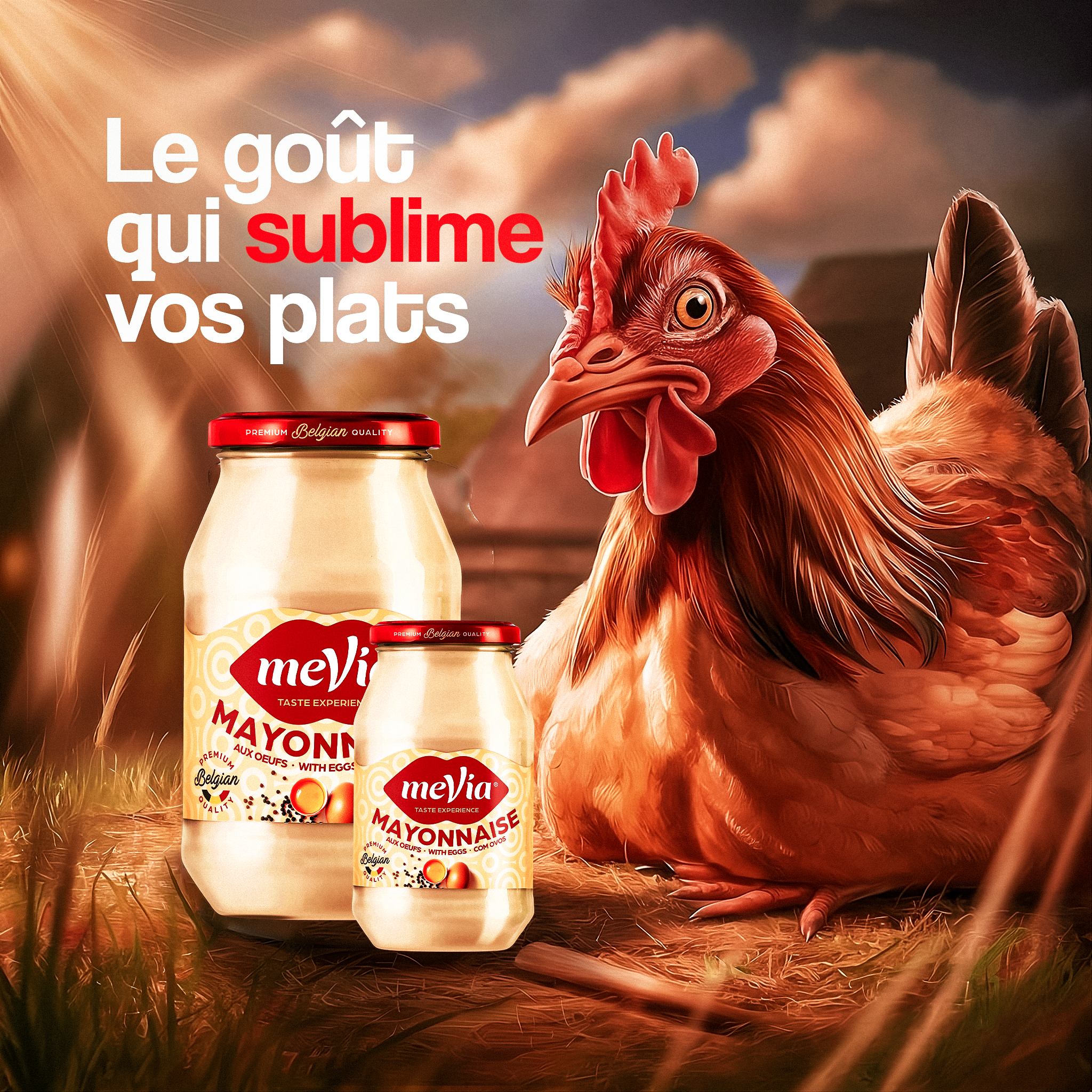 Mayonnaise Mevia : campagne Mevia