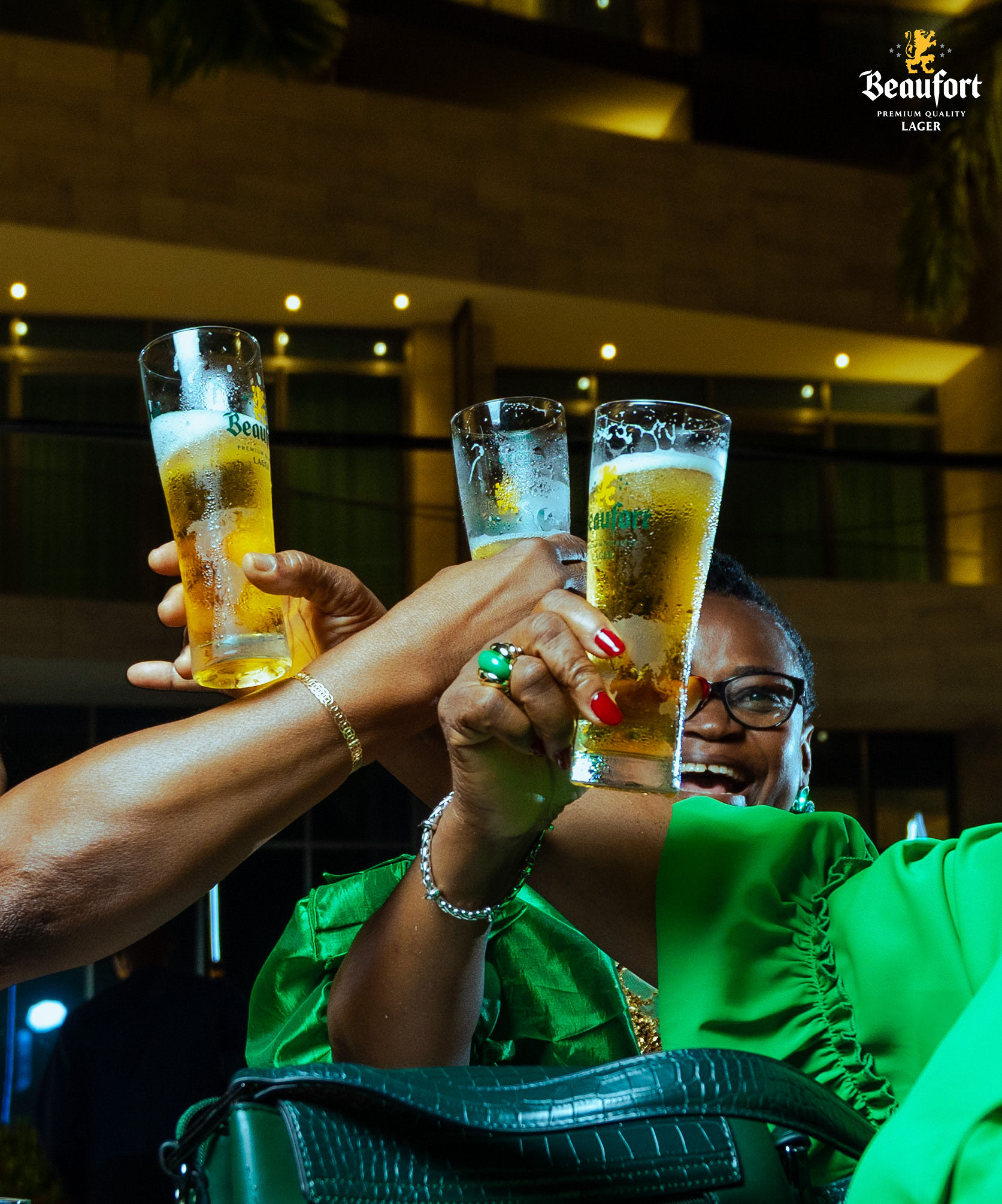 Nuances de vert : campagne Beaufort Lager