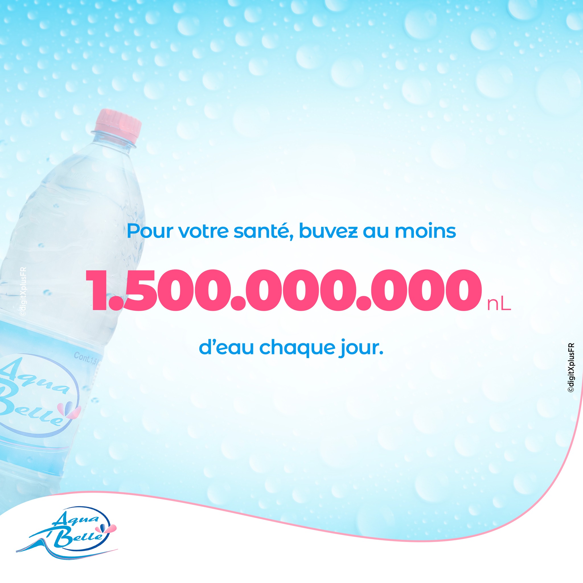 Actualité Politique : campagne Aqua Belle